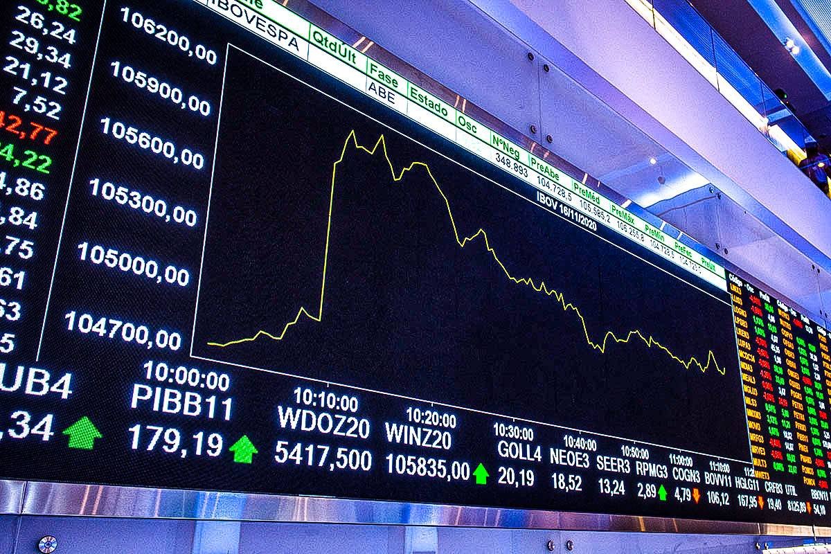 Ibovespa fecha estável mesmo com forte alta de Vale e Petrobras