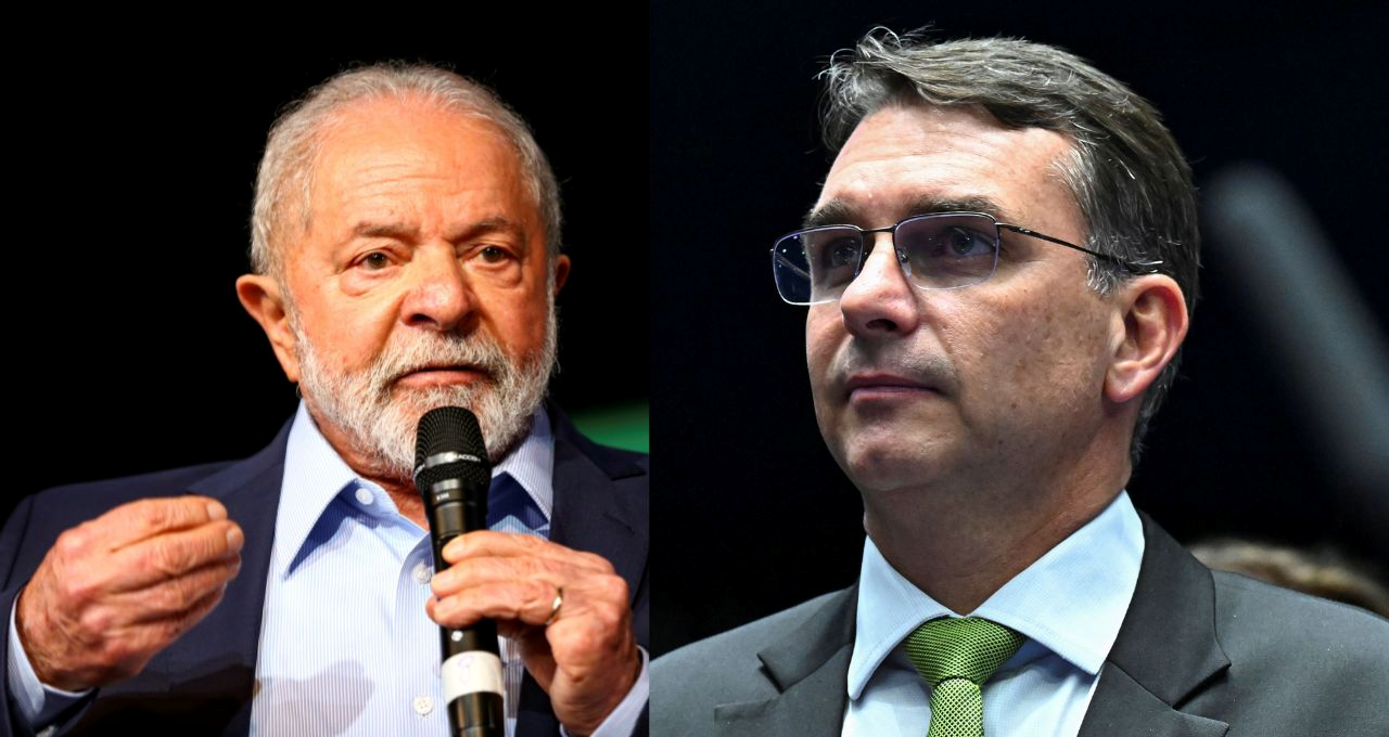 Lula venceria Flávio Bolsonaro por 48,5% a 43% no 2º turno, aponta pesquisa Meio/Ideia