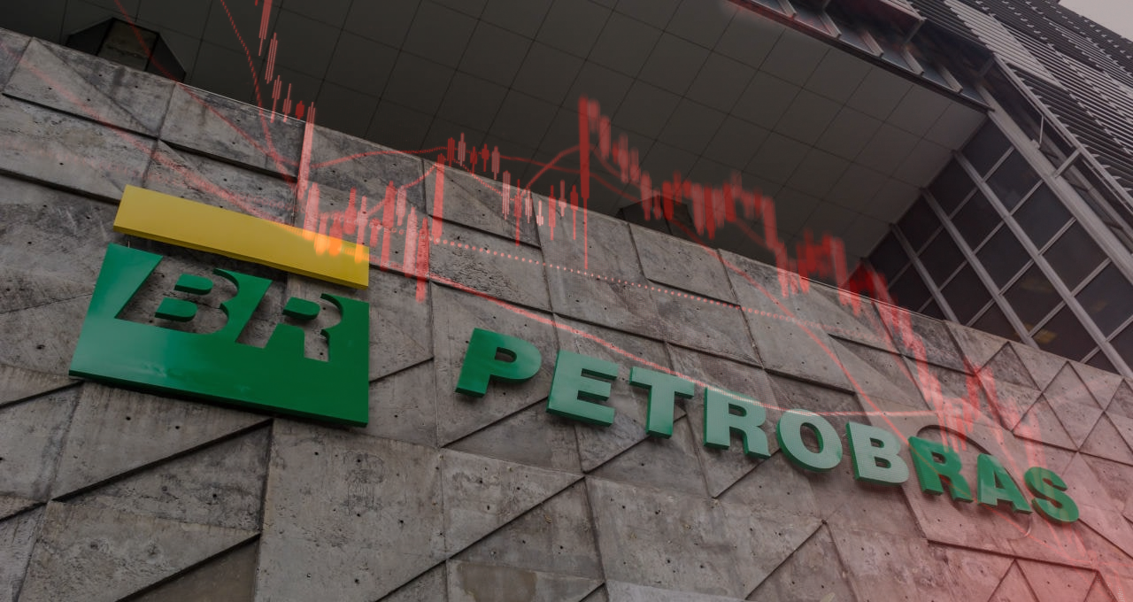 Petrobras (PETR3;PETR4), Brava (BRAV3) e petroleiras lideram baixas do Ibovespa hoje (24)