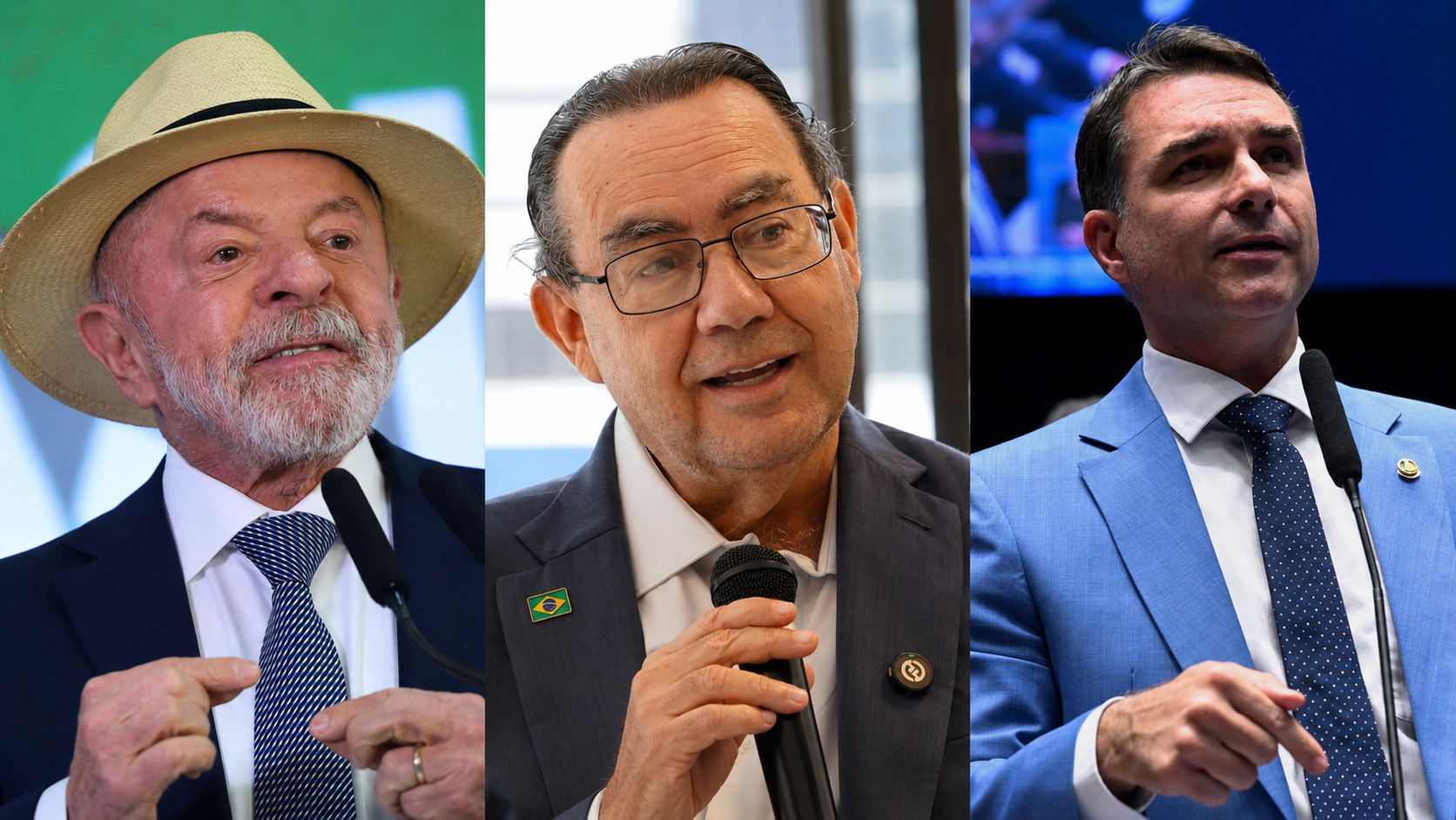 Futura/Apex: Lula tem 38,7%, Flávio Bolsonaro, 33,6%, e Augusto Cury 9,9% no primeiro turno