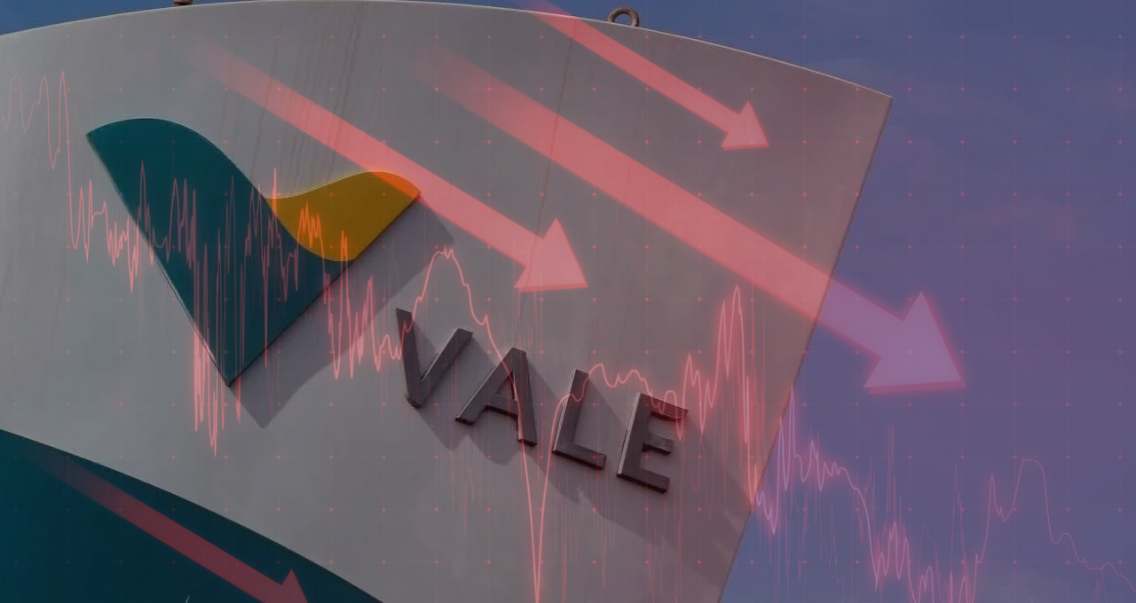 Ibovespa recua aos 204 mil pontos com bancos e Vale (VALE3); dólar volta aos R$ 5,01