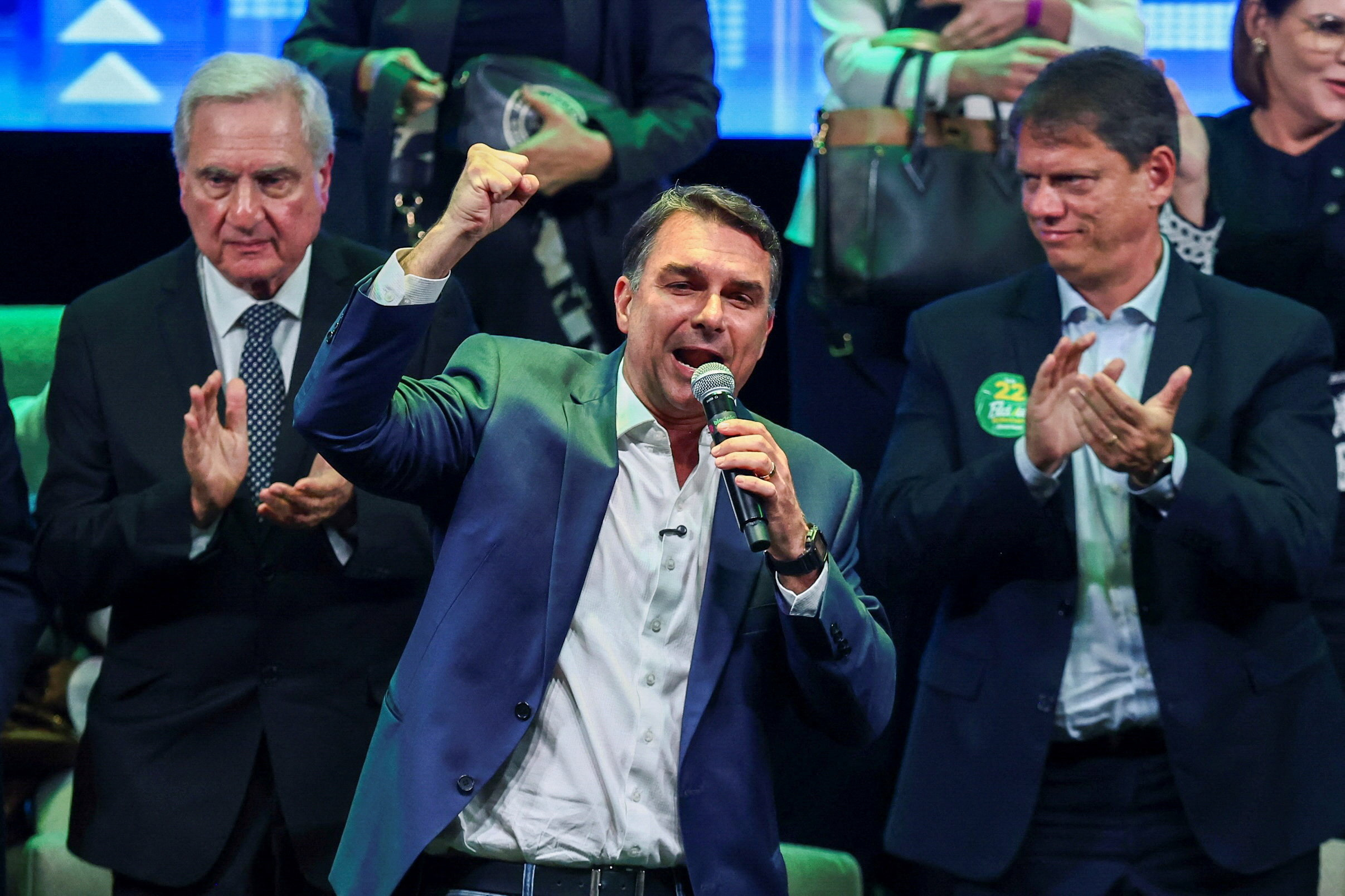Flávio promete acabar com “entraves ambientais por razões ideológicas”