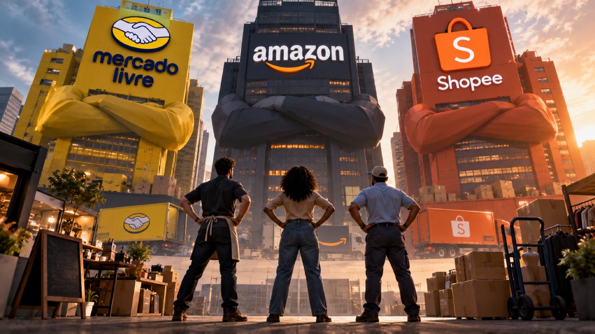 As PMEs na disputa com gigantes no marketplace, o sobe e desce dos juros no Brasil e nos EUA e o que mais move os mercados