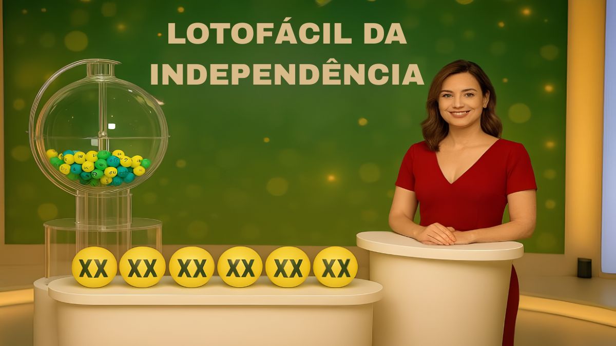Assista ao vivo ao sorteio da Lotofácil da Independência 2026